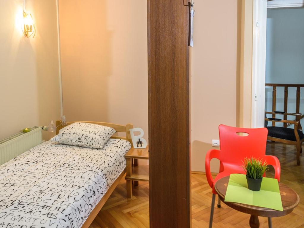Postel nebo postele na pokoji v ubytování Hostel White Town