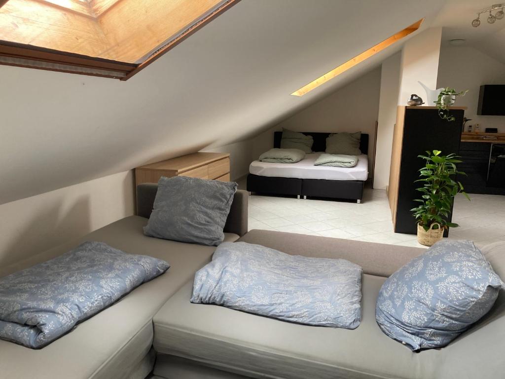 Postel nebo postele na pokoji v ubytování Appartement Liebhart