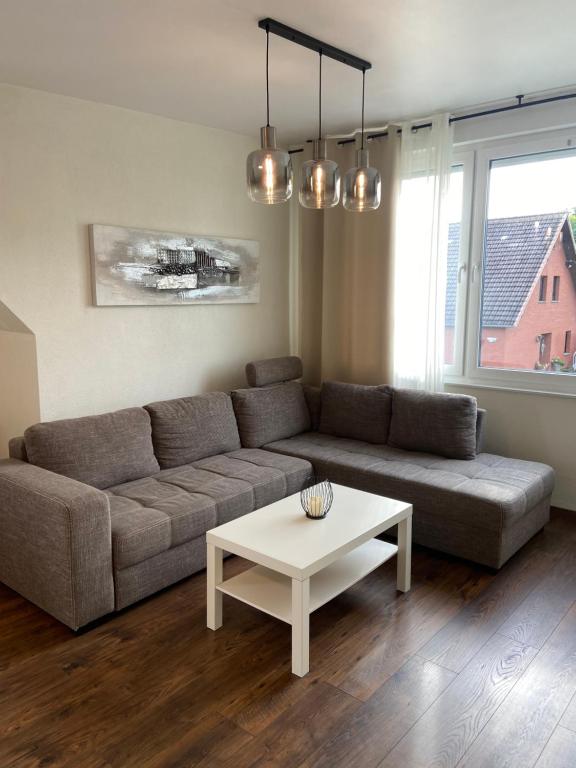 Χώρος καθιστικού στο OK Apartment Minden