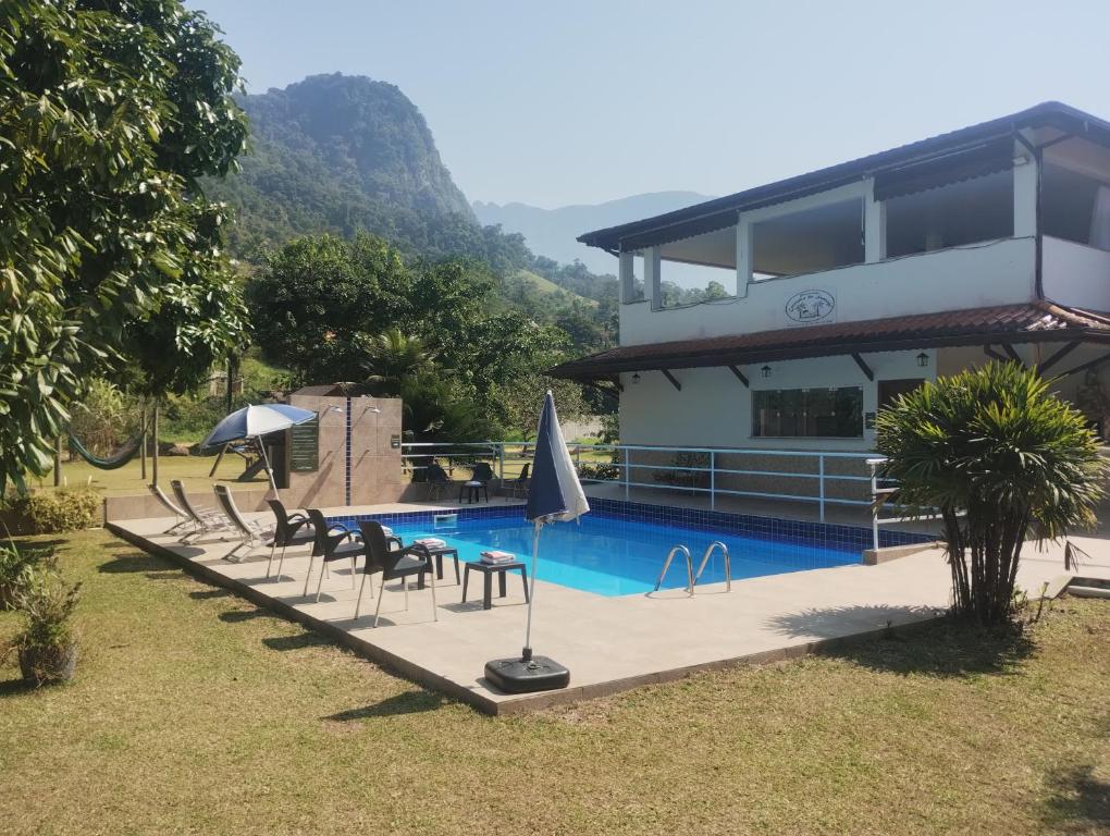 Pousada Cantinho do Sossego localizada do lado Norte de Paraty próxima as Praias de Sao Gonçalo São 