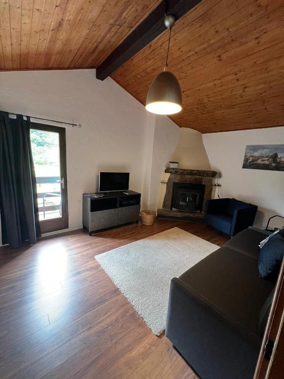 Posezení v ubytování Rustico Efrina, neu renoviert