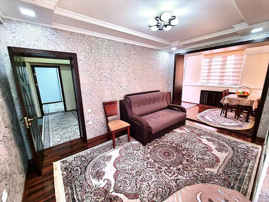 Posezení v ubytování Center of Tashkent near "Minor" metro station, Premium Location