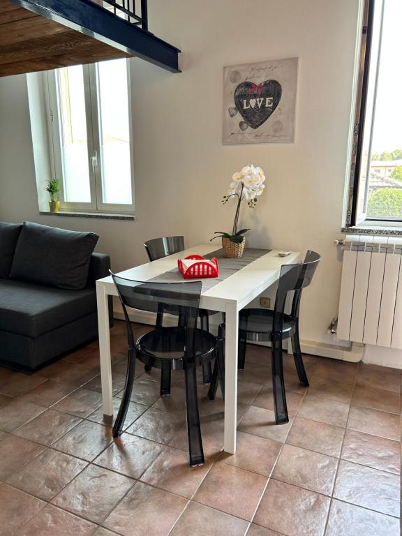 Posezení v ubytování Residenza Dora