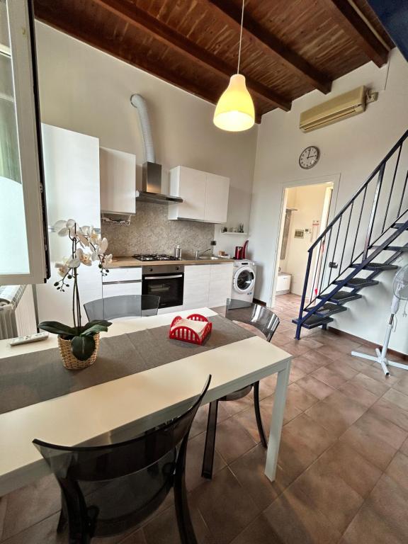 Kuchyň nebo kuchyňský kout v ubytování Residenza Dora