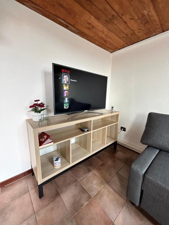 TV a/nebo společenská místnost v ubytování Residenza Dora