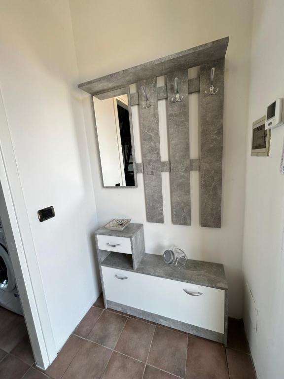 Koupelna v ubytování Residenza Dora