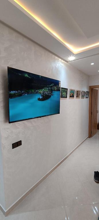 TV a/nebo společenská místnost v ubytování La Maison Attawba