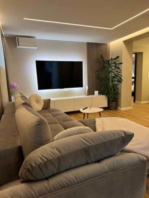 Posezení v ubytování Arctic feathers