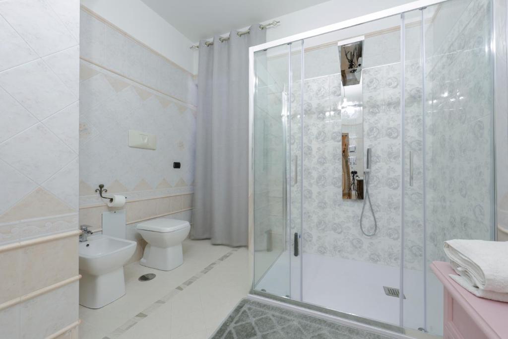 A bathroom at Villa Aurelia Pompei
