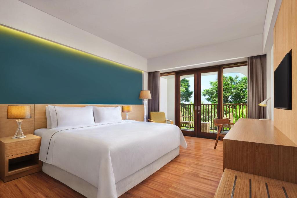 Letto o letti in una camera di Element Bali Ubud