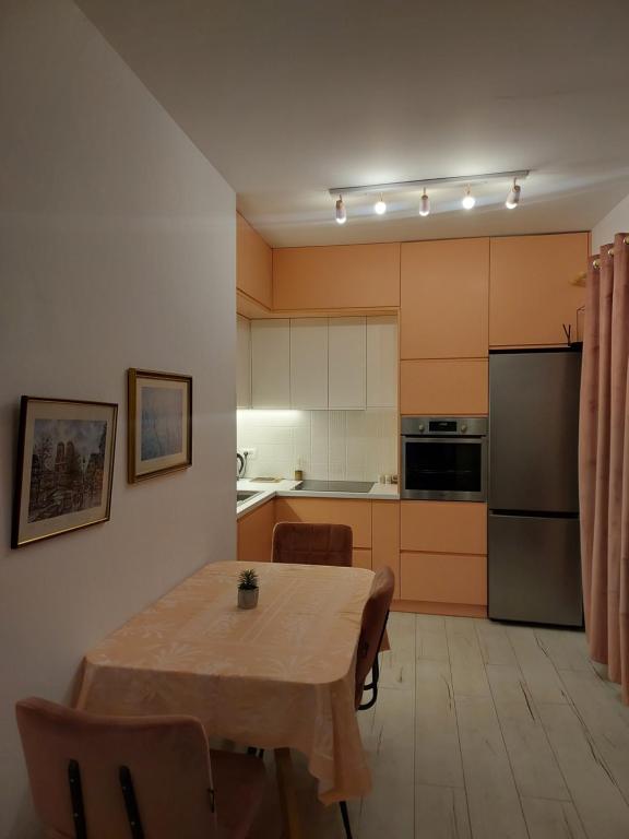 Kuchyň nebo kuchyňský kout v ubytování Nio Planet Villa Golem, Durrës