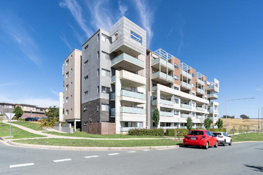 Budynek, w którym mieści się apartament