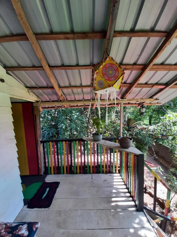 Balkón nebo terasa v ubytování Serenity house in Dambulla