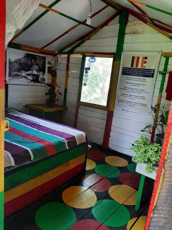 Postel nebo postele na pokoji v ubytování Serenity house in Dambulla