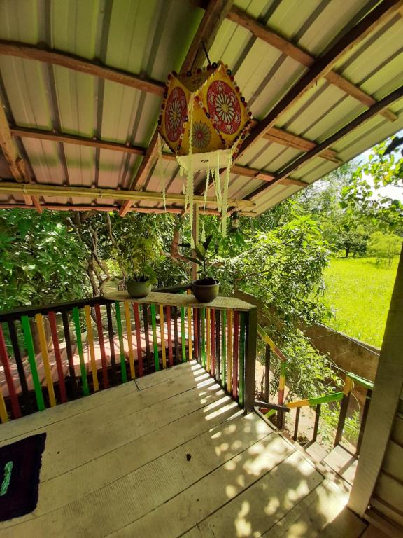 Balkón nebo terasa v ubytování Serenity house in Dambulla