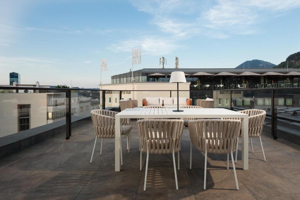 A balcony or terrace at master Mirabell