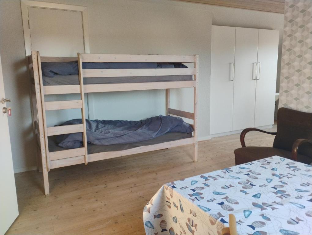Postel nebo postele na pokoji v ubytování Rødkælkevej's B&B