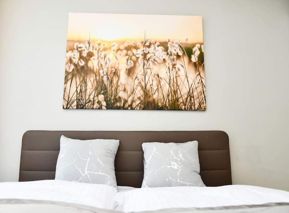 Postel nebo postele na pokoji v ubytování Apartment in Tulln an der Donau