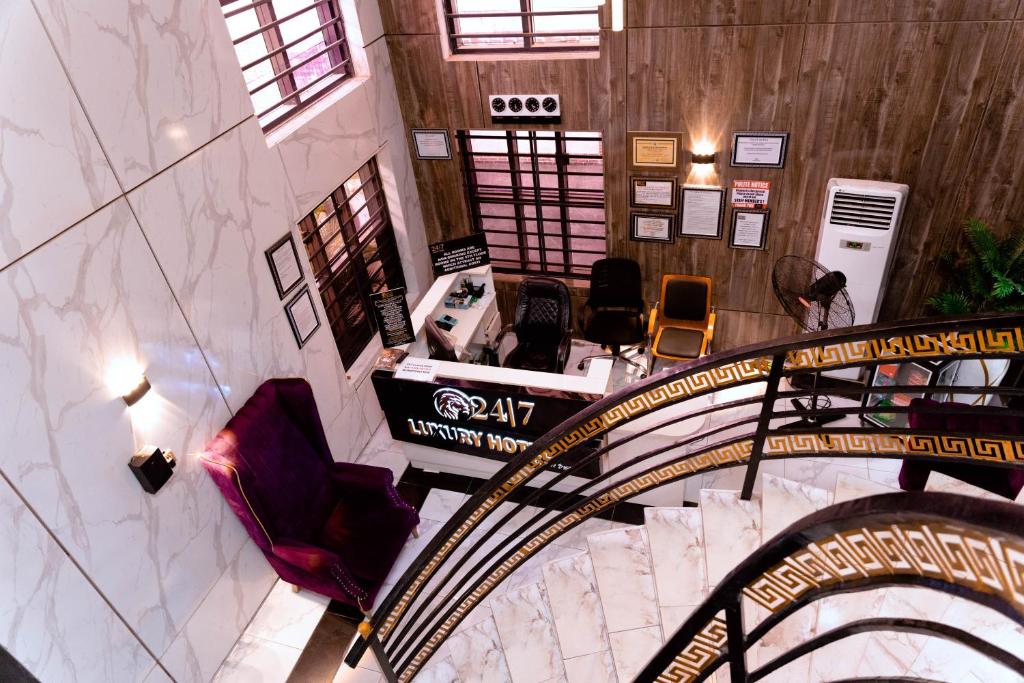 Vstupní hala nebo recepce v ubytování 247 Luxury Hotel