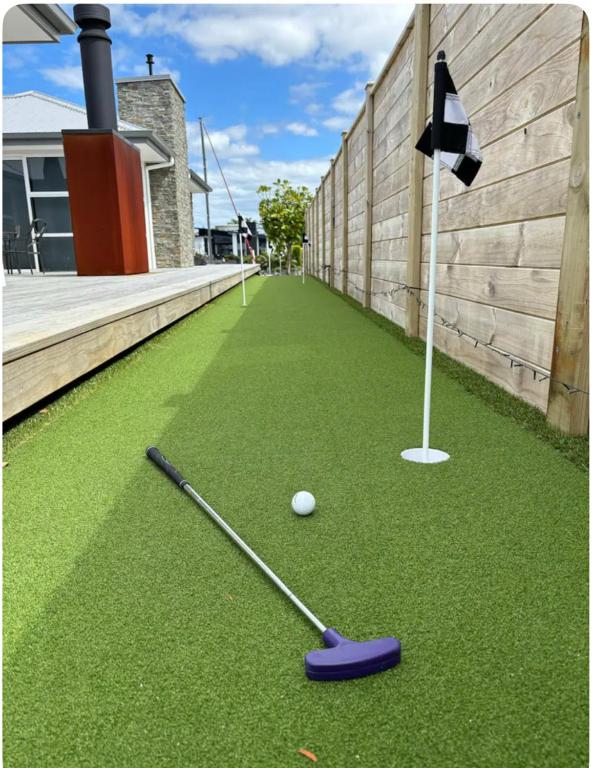 Golf v ubytování v soukromí nebo okolí