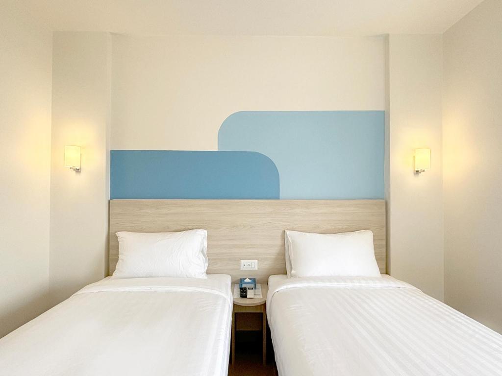 Hop Inn Suphanburi - Habitación Gemela Con Balcón
