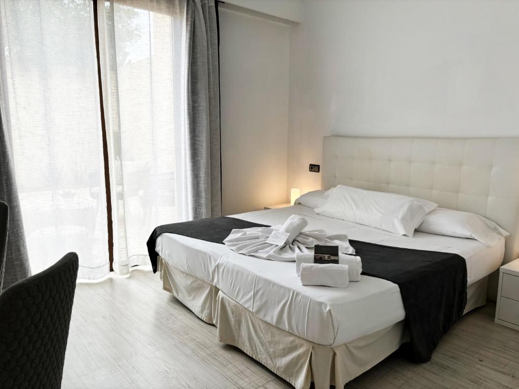 Postel nebo postele na pokoji v ubytování Alcudia Petit - Turismo de Interior