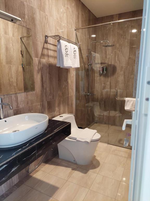 Koupelna v ubytování Gemma Hotel Balige