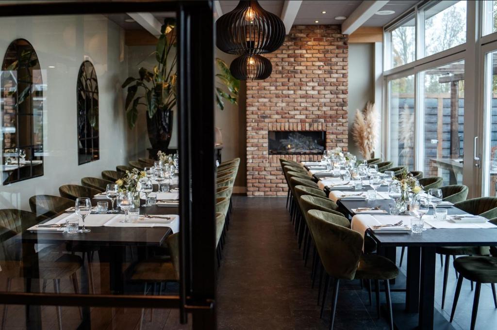 Restaurace v ubytování Schippershuis Terherne