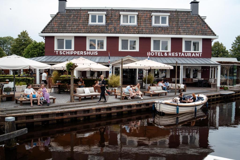 Hosté ubytování Schippershuis Terherne