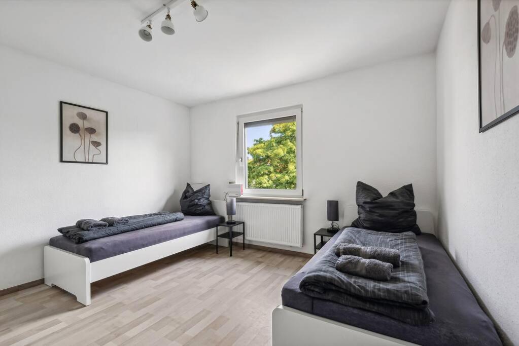 Χώρος καθιστικού στο BIR01 Work & Stay in Rüsselsheim