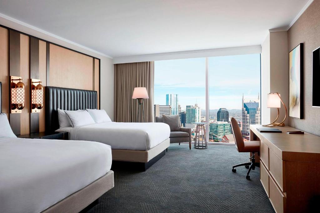 JW Marriott Nashville - Skyline Room Con Dos Camas Queen