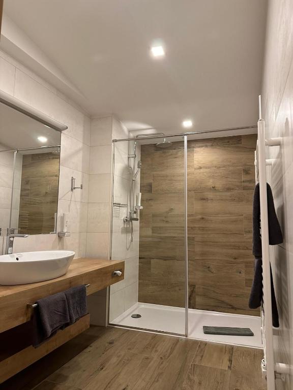 Kúpeľňa v ubytovaní Hotel zur Post
