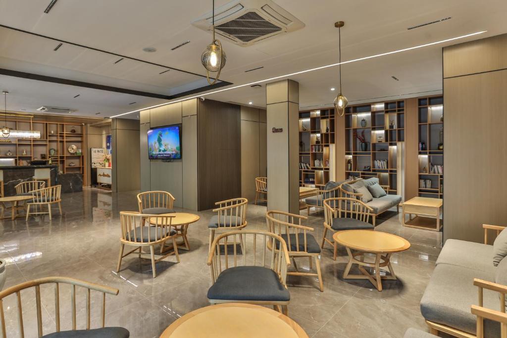 Posezení v ubytování Wuzhen Residence B&B