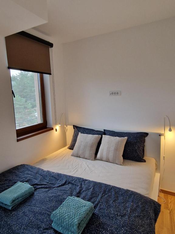 Postel nebo postele na pokoji v ubytování Divcinova - Apartman Gorski