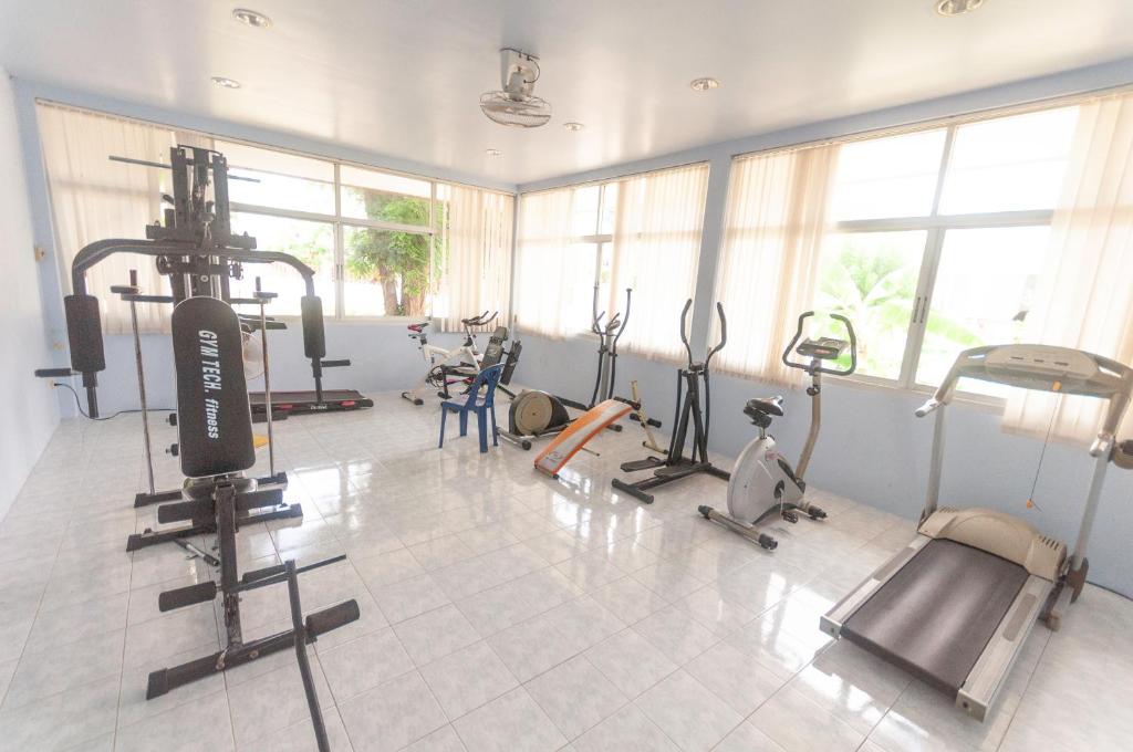 Fitness centrum a/nebo fitness zařízení v ubytování Peaceful Hua Hin Homestead