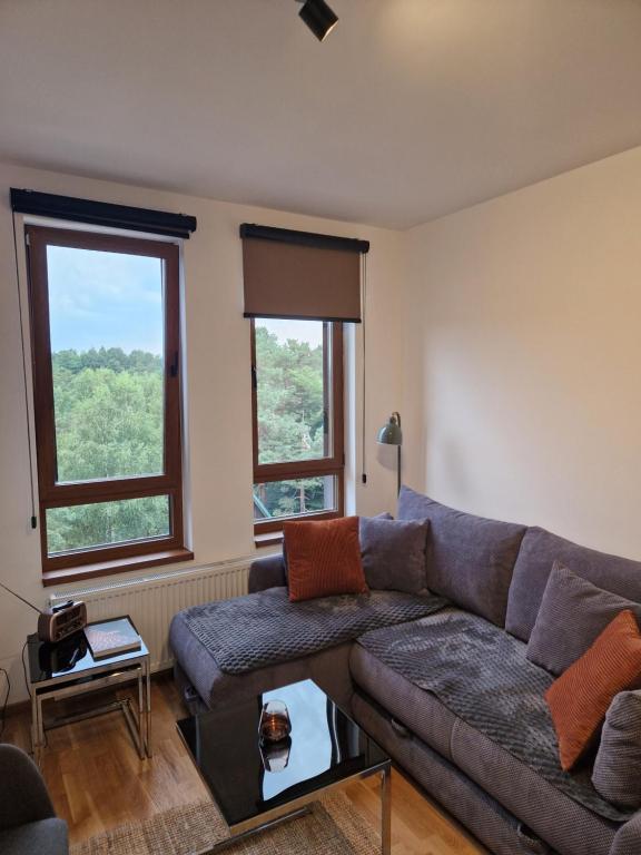 Posezení v ubytování Divcinova - Apartman Gorski