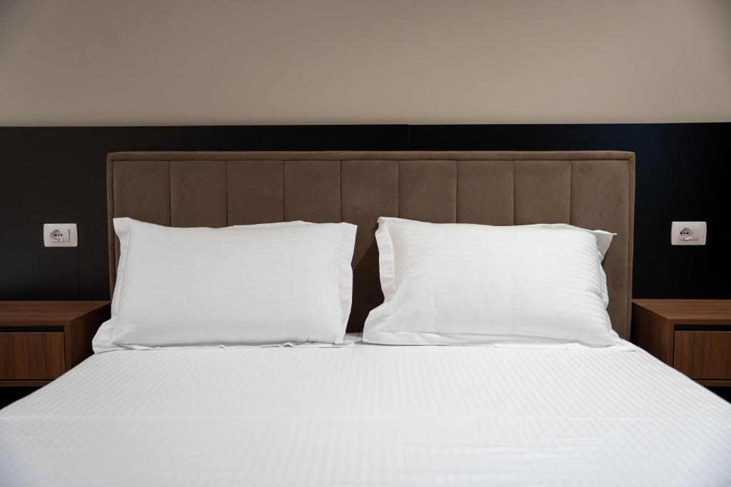 Postel nebo postele na pokoji v ubytování Hotel EuroStiven
