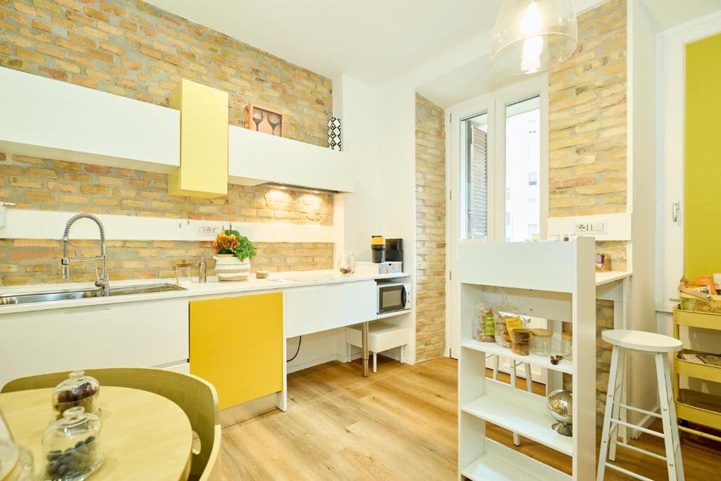 Kuchyň nebo kuchyňský kout v ubytování Casa Cipradino