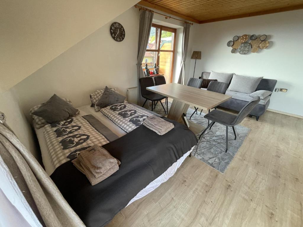 Posezení v ubytování Hotel-Gasthof Lammersdorf