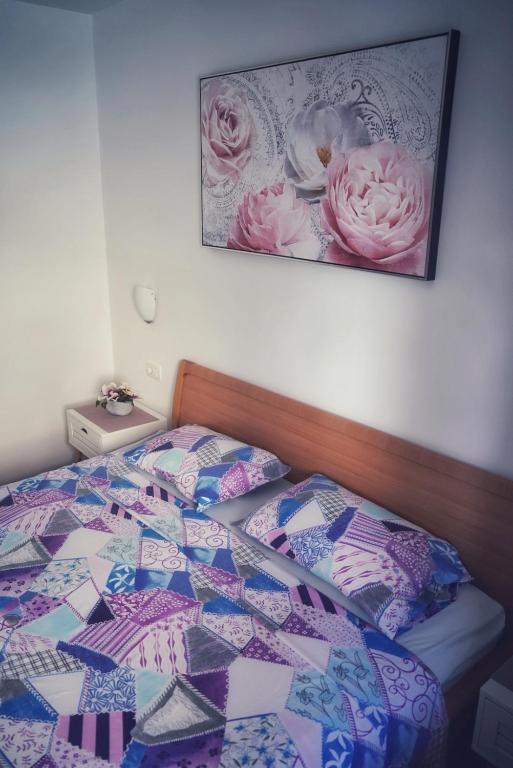 Łóżko lub łóżka w pokoju w obiekcie Room Armani