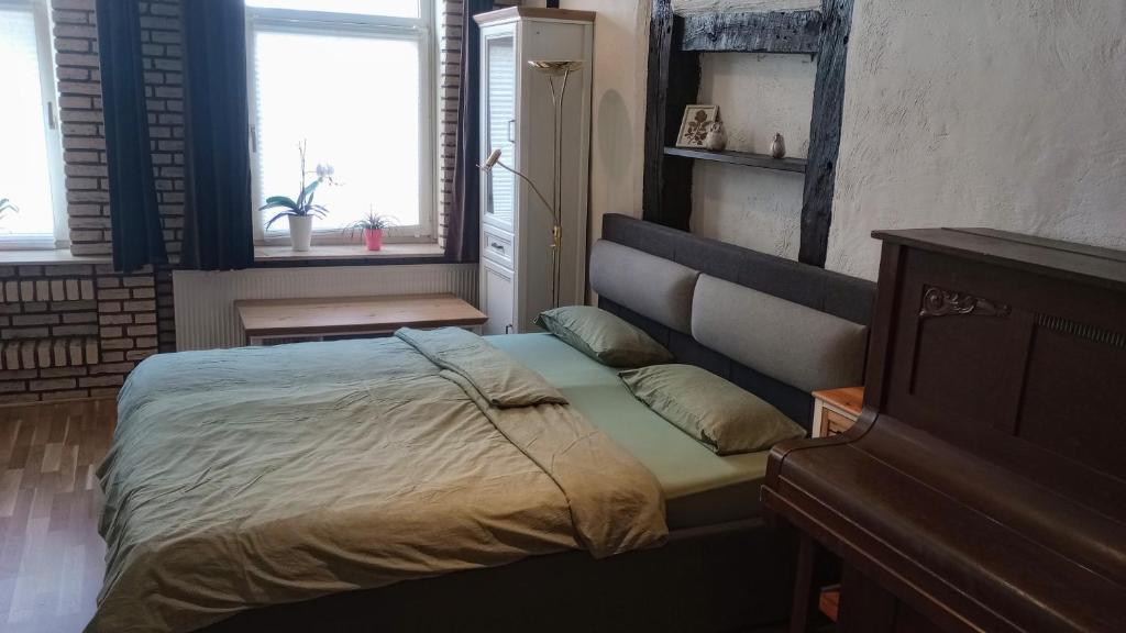 Postel nebo postele na pokoji v ubytování Damm 10 Appartement