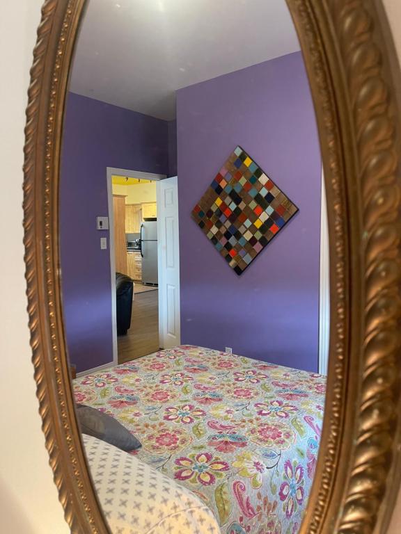 Postel nebo postele na pokoji v ubytování Auberge du Wagon