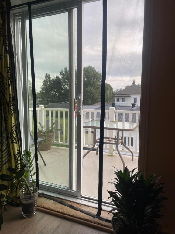 Balkón nebo terasa v ubytování Auberge du Wagon