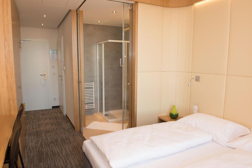 Posteľ alebo postele v izbe v ubytovaní Hubertushof Fromwald Hotel und Gasthof