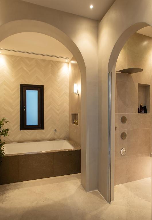 Koupelna v ubytování Hotel Boutique Sidonia
