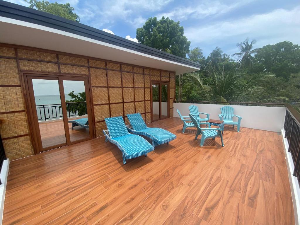 Balkón nebo terasa v ubytování Mard Beach Residence Siquijor