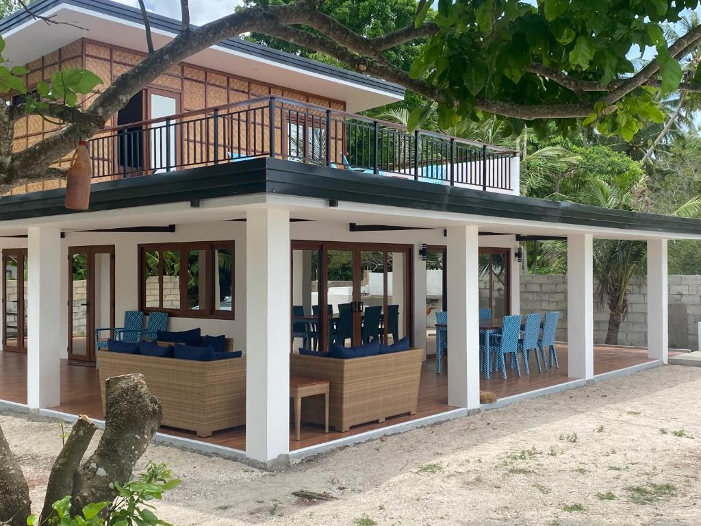 Balkón nebo terasa v ubytování Mard Beach Residence Siquijor