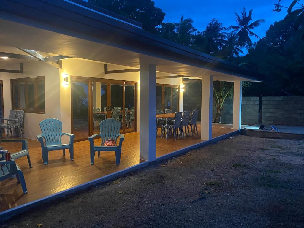 Patio nebo venkovní prostory v ubytování Mard Beach Residence Siquijor
