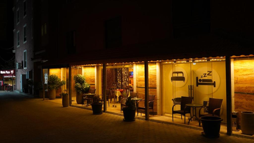 Budova, kde se hotel nachází