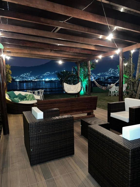 Posezení v ubytování Casa das Tartarugas
